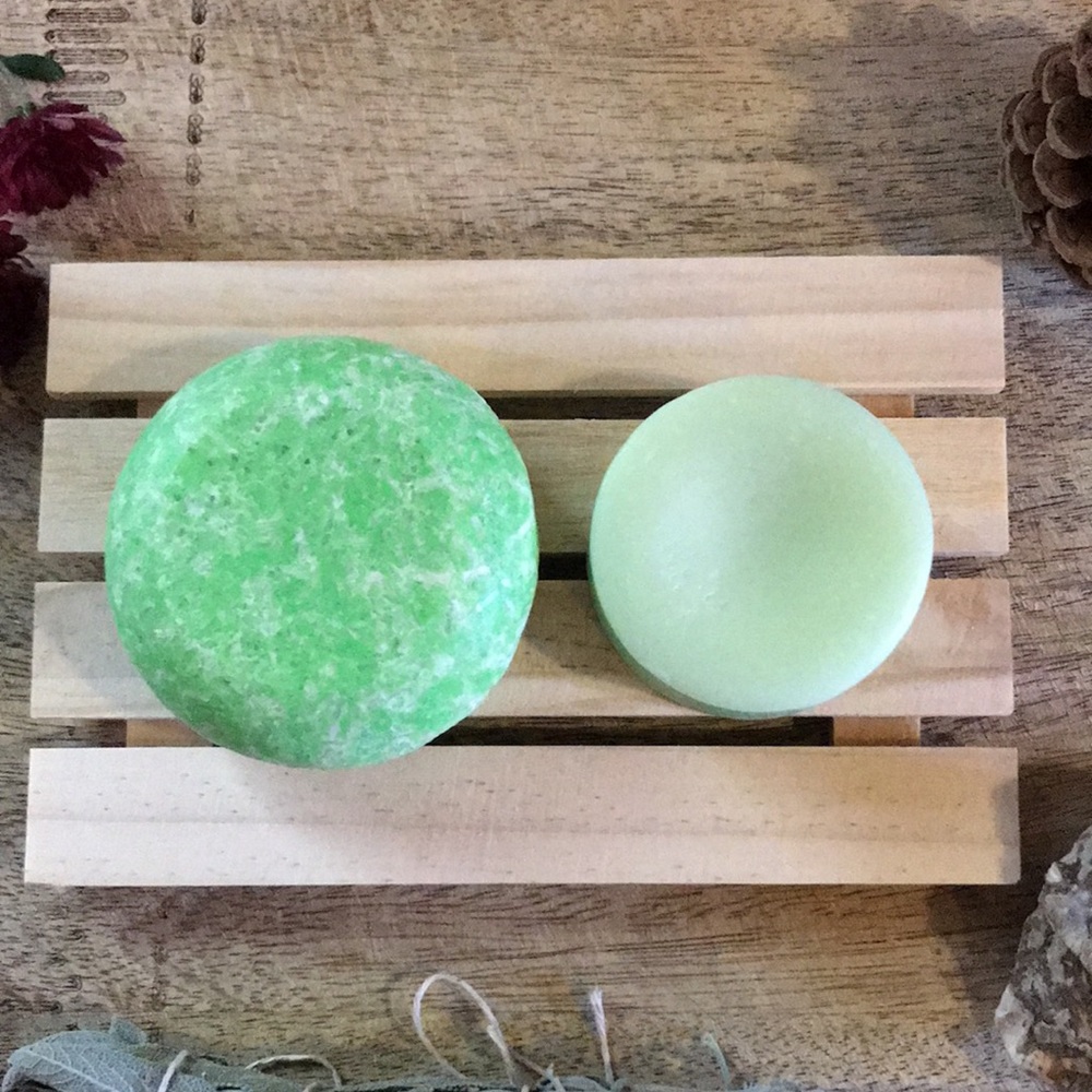 MELLOW MELON - Shampoo Bar and Conditioner Bar Bundle